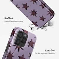Selencia Vivid Rückabdeckung mit MagSafe Apple iPhone 15 Pro - Stars Plum Lilac