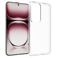 Accezz TPU Clear Cover für das Oppo Reno 12 Pro - Transparent