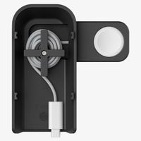 Spigen OneTap Pro | 3-in-1 kabellose Ladestation - Kompatibel mit MagSafe iPhone + AirPods + Apple Watch