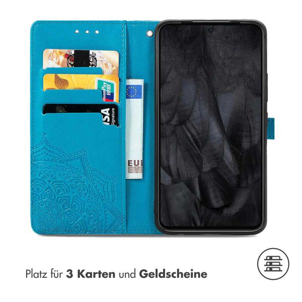 imoshion Mandala Klapphülle Google Pixel 8 Pro - Türkis