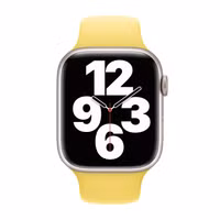 Apple Nike Sport Armband für Apple Watch Series 1 - 9 / SE (38/40/41 mm) | Series 10 / 11 (42 mm) - Lemon Zest