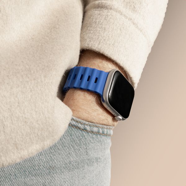Accezz Ocean Armband für Apple Watch | 44/45/46/49 mm - Royal Blue