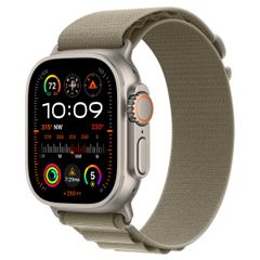 Apple Alpine Loop Armband für  Apple Watch Series 1 - 11 / SE / Ultra (44/45/46/49 mm) - Größe L - Olive