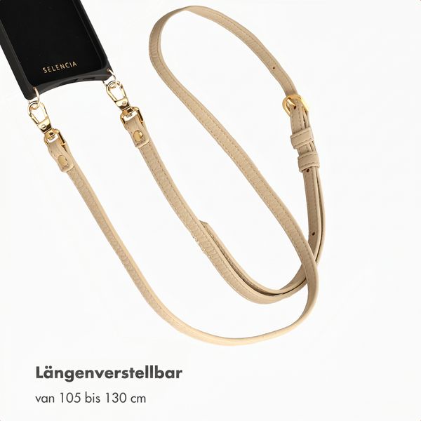 Selencia Crossbody-Handykette - Beige