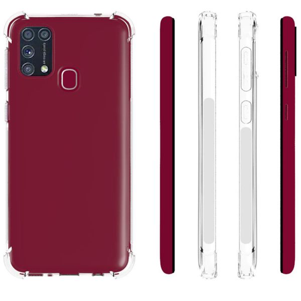 imoshion Shockproof Case für das Samsung Galaxy M31 - Transparent