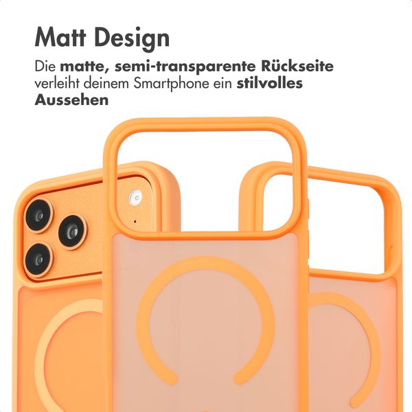 imoshion Color Guard Back Cover mit MagSafe Apple iPhone 17 Pro Max - Orange