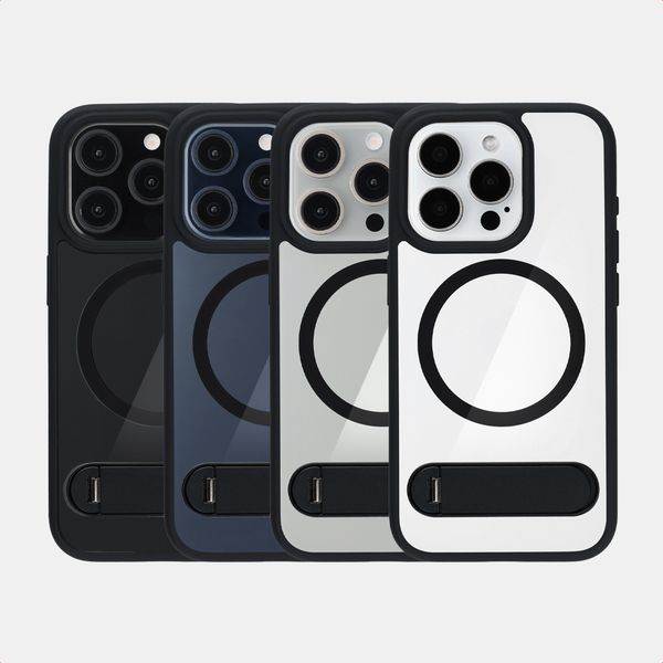 Accezz Hold Backcover mit MagSafe Apple iPhone 15 Pro - Black