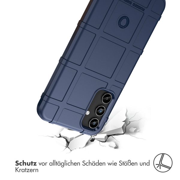 imoshion Rugged Shield Backcover für das Samsung Galaxy A15 (5G/4G) - Dunkelblau