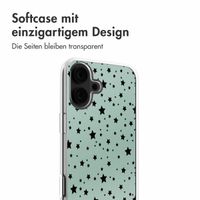 imoshion Design Hülle Apple iPhone 16 - Stars Mint