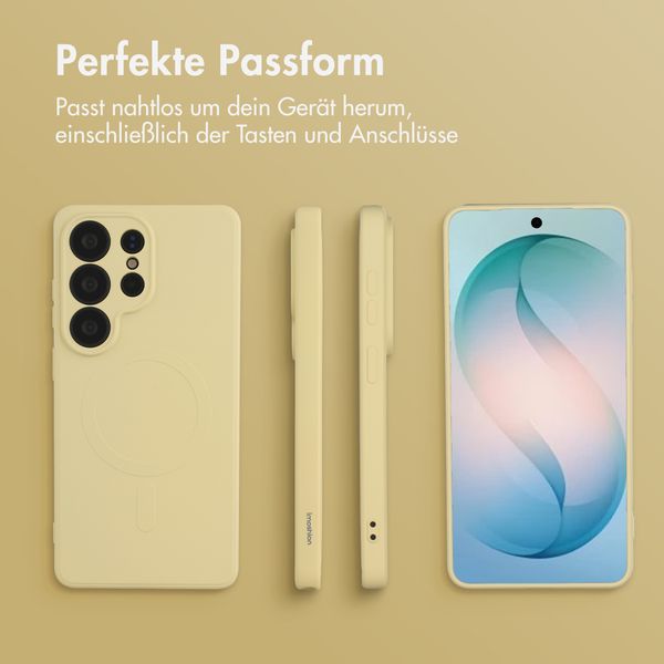 imoshion Color Back Cover mit MagSafe Samsung Galaxy S26 Ultra - Vanilla