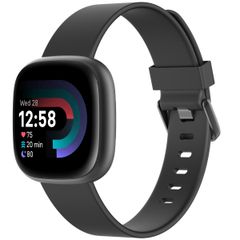 imoshion Silikonband für das  Fitbit Versa / Versa 2 / Versa Lite - Größe S - Schwarz