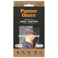 PanzerGlass Ultra-Wide Fit Antibakterieller Displayschutz mit Applikator Samsung Galaxy S23 Ultra