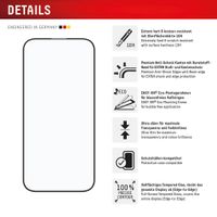 Displex Bildschirmschutzfolie Real Glass Full Cover Apple iPhone 16