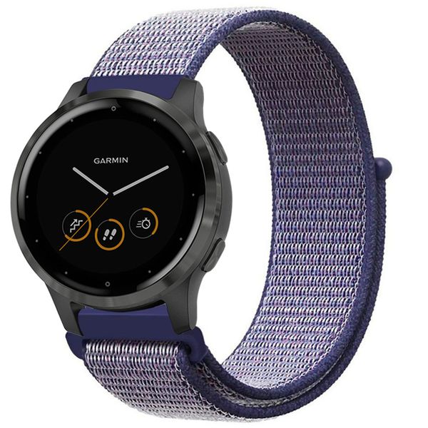 imoshion Nylon-Armband Garmin Vivoactive 4L - Blau