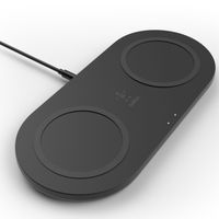 Belkin Dual Wireless Fast Charging Pads - 15W - Schwarz