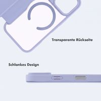 imoshion Transparente Bookcase mit MagSafe Apple iPhone 18 Pro Max / 17 Pro Max - Lila