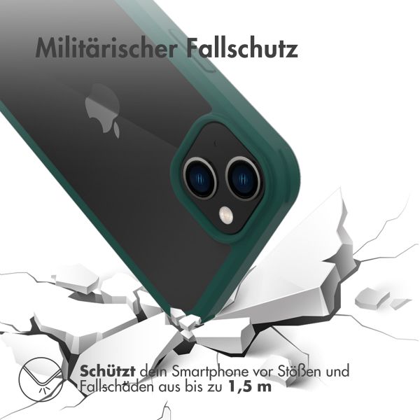 Accezz 360° Rundumschutzhülle für das Apple iPhone 14 Plus - Grün