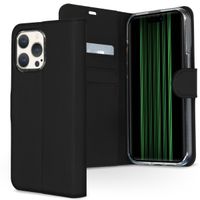 Accezz TPU Klapphülle für das Apple iPhone 15 Pro Max - Schwarz