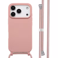 imoshion SilikonHülle mit Band Apple iPhone 17 Pro - Sand Pink