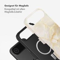 Selencia Vivid Rückabdeckung mit MagSafe Apple iPhone Air - Golden Beige Marble