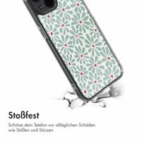 imoshion Design Hülle Apple iPhone 13 - Bloom Love Sage Green