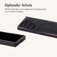 imoshion Kunstleder MagSafe Backcover mit Kartenfach Samsung Galaxy Z Fold 8 Ultra - Schwarz