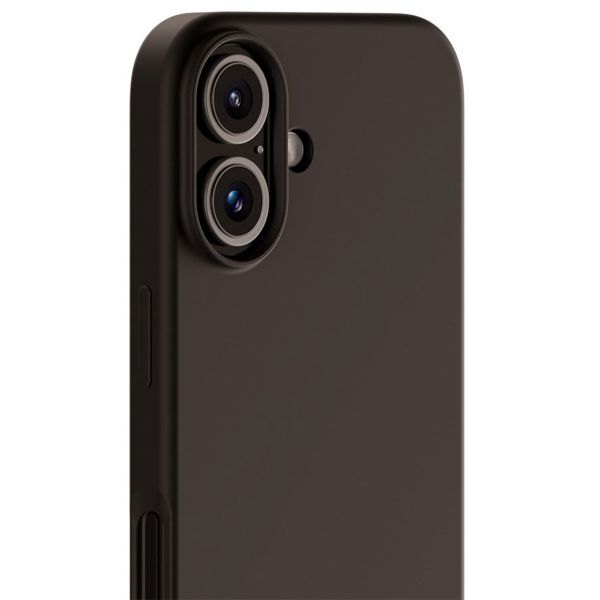 Holdit Silicone Case für das iPhone 16 Plus - Black