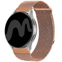 imoshion Magnetisches Milanaise Armband -   Universelle 22 mm Anschluss - Größe S - Rosé gold