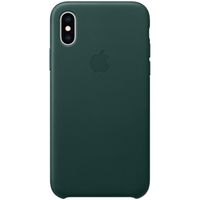 Apple Leder-Case Forest Green für das Apple iPhone Xs