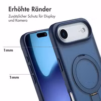 Accezz Ring Stand Backcover mit MagSafe Apple iPhone Air - Blau