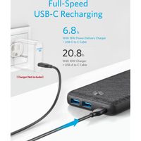 Anker PowerCore III Sense Powerbank - 20.000 mAh - Schwarz