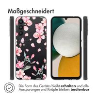 imoshion Design Hülle für das Samsung Galaxy A34 (5G) - Blume - Rosa