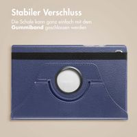 imoshion 360° drehbare Klapphülle Samsung Galaxy Tab A11 - Dunkelblau