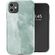 Selencia Vivid Backcover iPhone 11 - Marble Grayed Jade