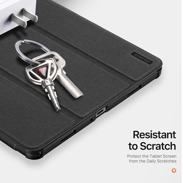 Dux Ducis Domo Klapphülle Samsung Galaxy Tab A11 Plus - Schwarz