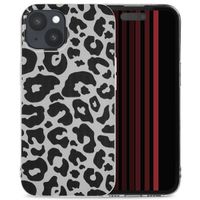 imoshion Design Hülle für das iPhone 15 - Leopard / Schwarz