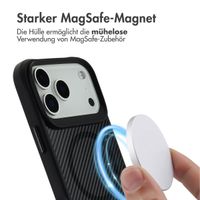 imoshion Rugged Hybrid Carbon Case mit MagSafe Apple iPhone 17 Pro Max - Schwarz