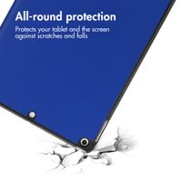 imoshion Trifold Klapphülle Apple iPad 9 (2021) 10.2 Zoll / iPad 8 (2020) 10.2 Zoll / iPad 7 (2019) 10.2 Zoll - Cobalt Blue