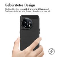 imoshion Brushed Back Cover für das OnePlus 11 - Schwarz