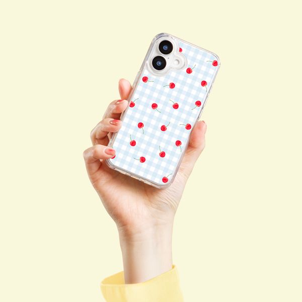 imoshion Design Hülle Samsung Galaxy A56 - Cherry Check