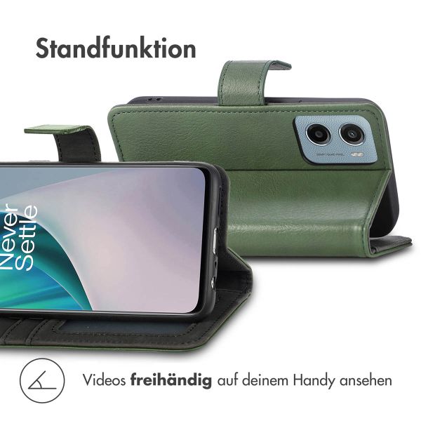 imoshion Luxuriöse Klapphülle Motorola Moto G05 / E15 - Grün