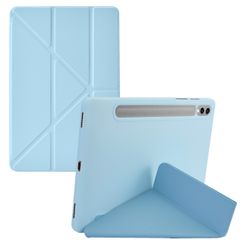 imoshion Origami Klapphülle für das Samsung Galaxy Tab S9 11.0 Zoll - Hellblau