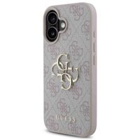 Guess 4G Metal Logo Back Cover Apple iPhone 16 - Rosa