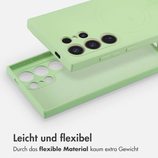imoshion Color Back Cover mit MagSafe Samsung Galaxy S24 Ultra - Grün