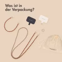 imoshion PU Leder Handyketten Set – Braun