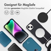 imoshion Color Backcover mit abnehmbarem Handykette und MagSafe Apple iPhone 14 - Schwarz