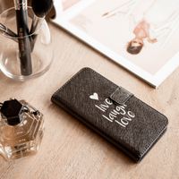 imoshion Design TPU Klapphülle Galaxy A71 - Live Laugh Love