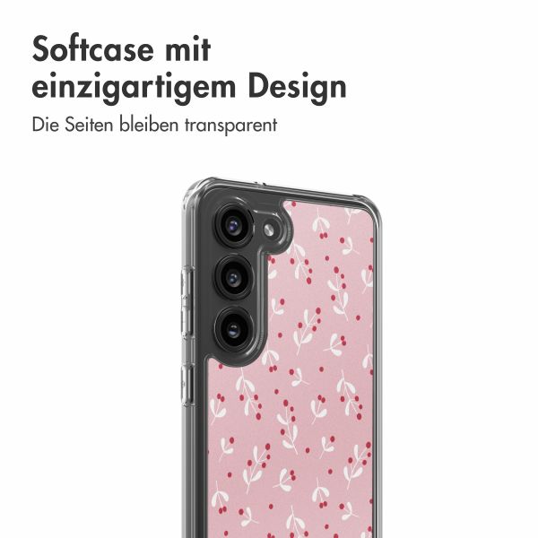 imoshion Design Hülle Samsung Galaxy S23 - Berries Blush
