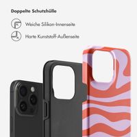 Selencia Vivid Back Cover Apple iPhone 15 Pro Max - Dream Swirl Pink