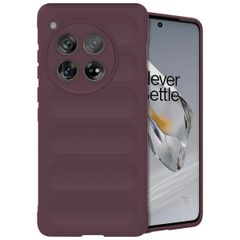 imoshion EasyGrip Back Cover für das OnePlus 12 - Aubergine